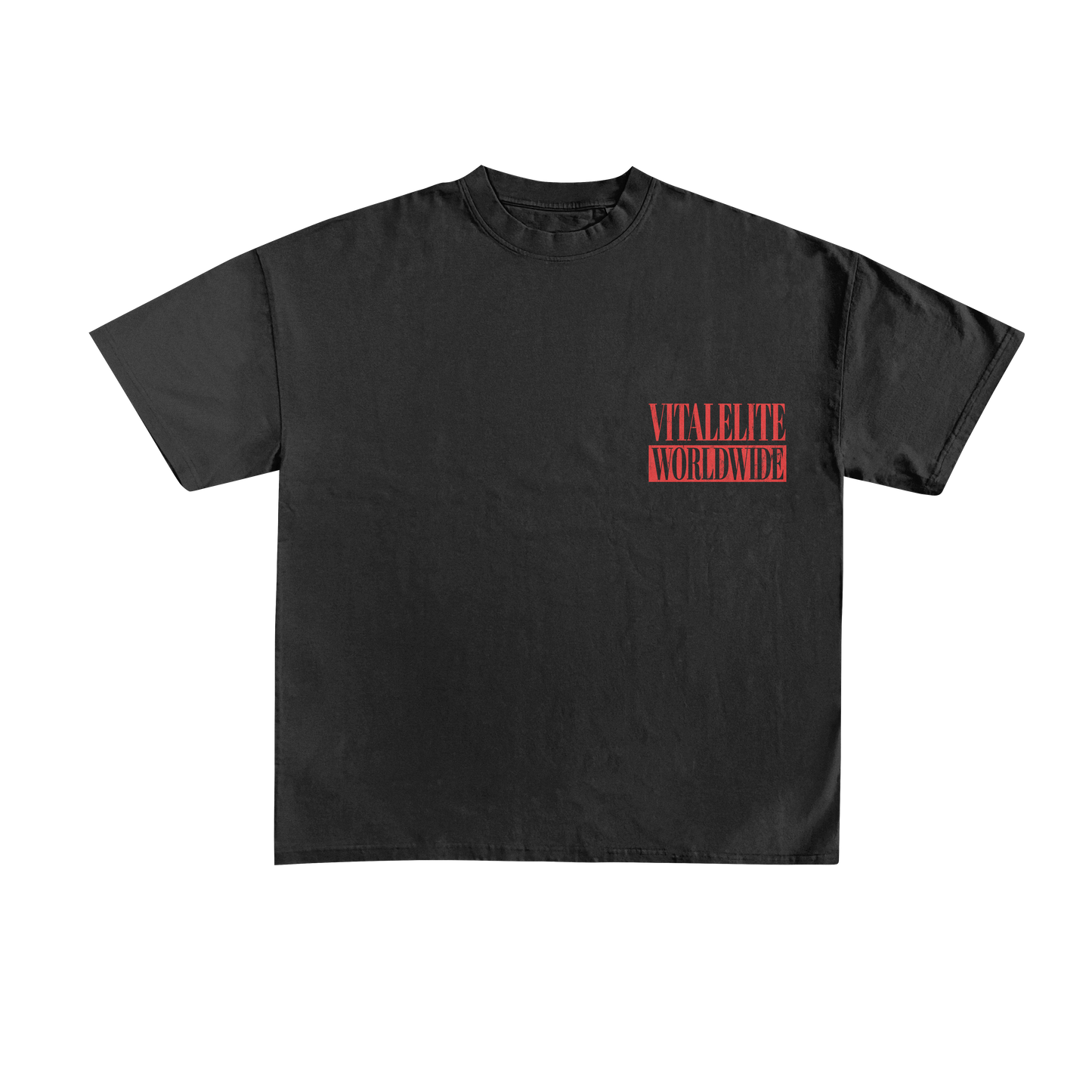 VitalElite "World Wide Black Tees"