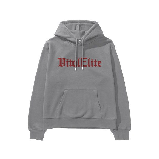Grey Angel Wings Hoodie